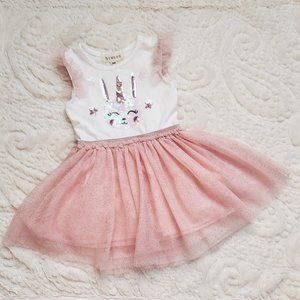 BTWEEN UNICORN TUTU DRESS-18 MTHS